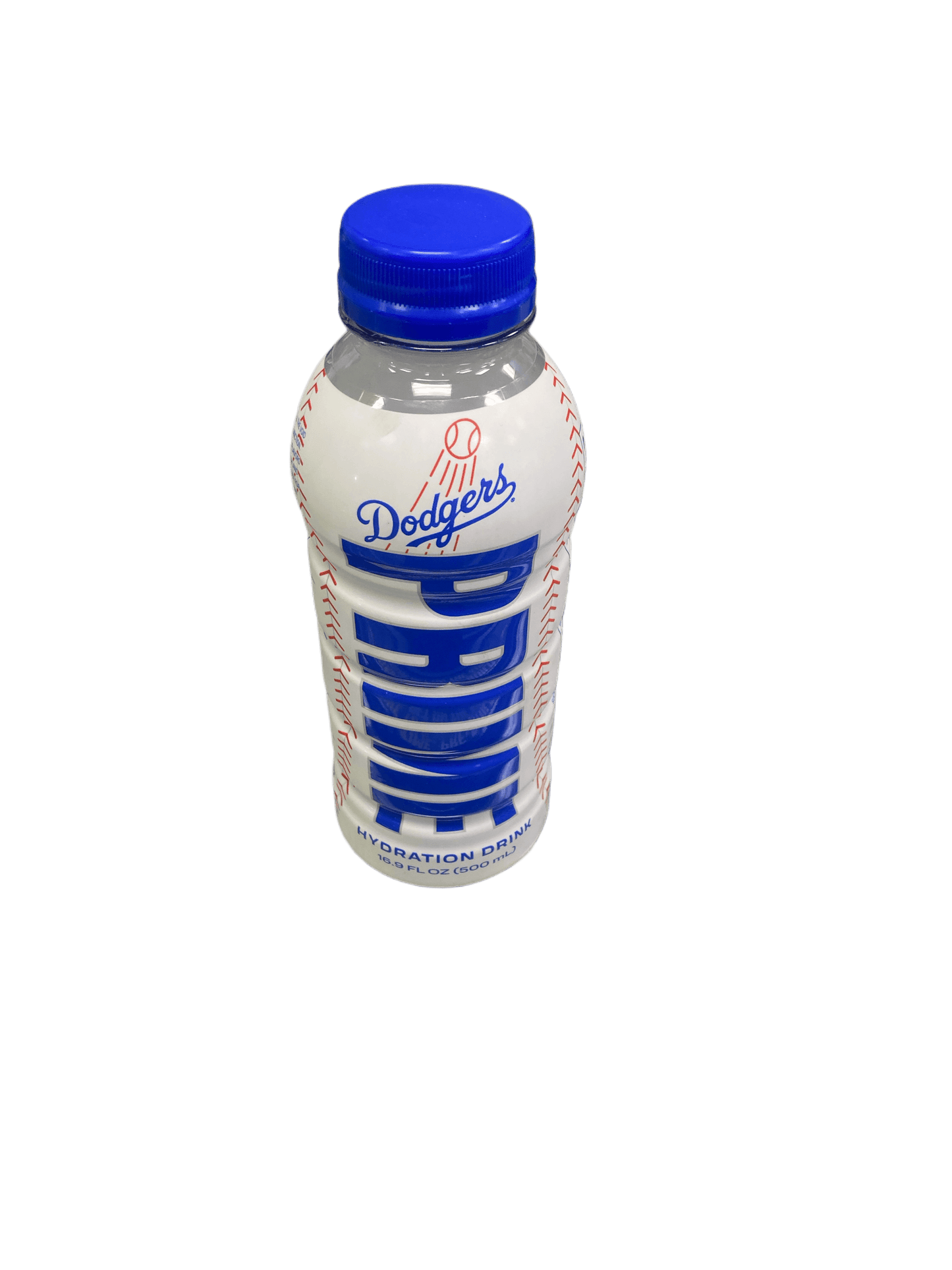 Prime Hydration White Dodgers 2023 Drink Damaged