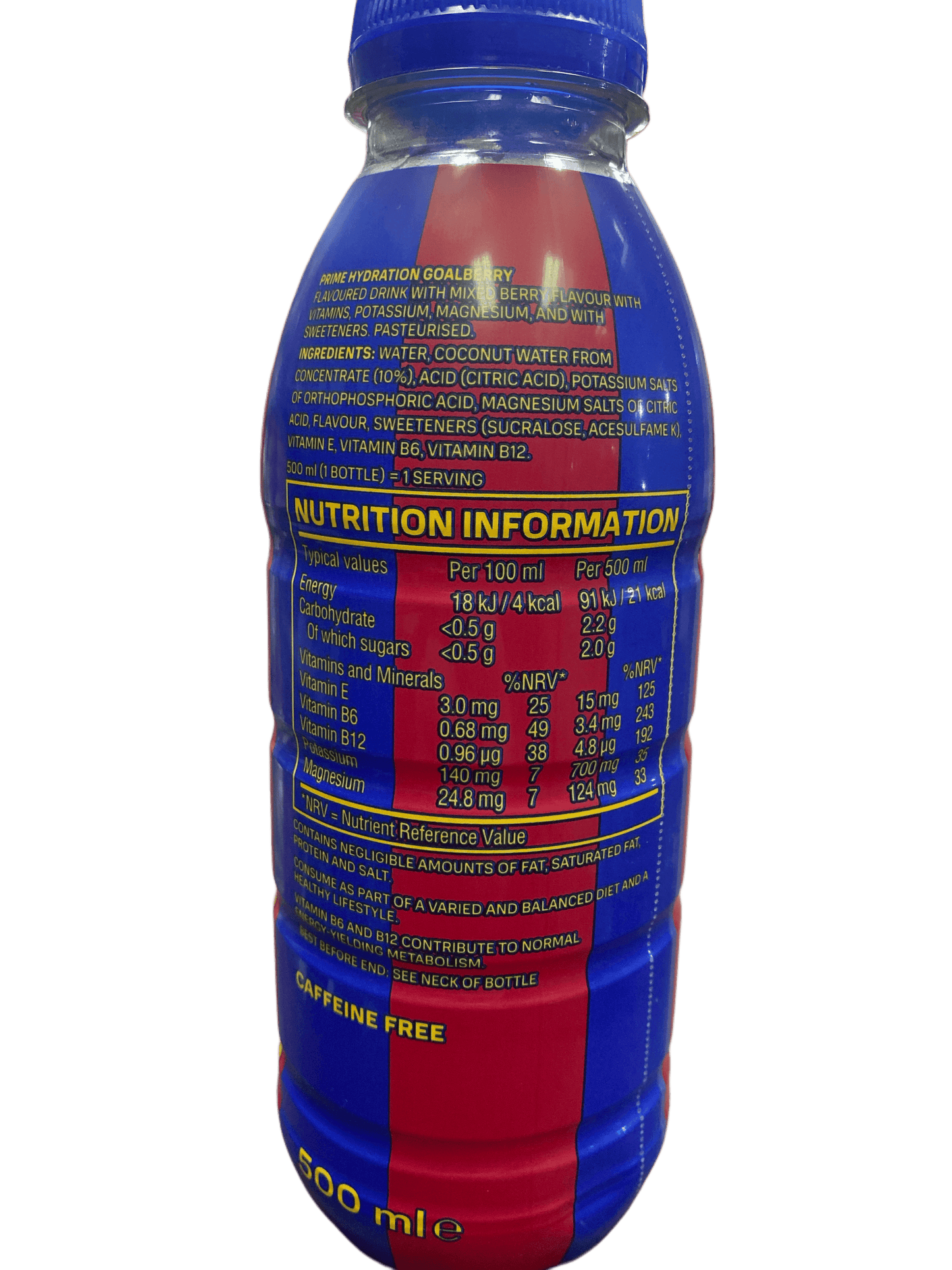 Prime Hydration FC Barcelona Drink 500ML - U.K Edition