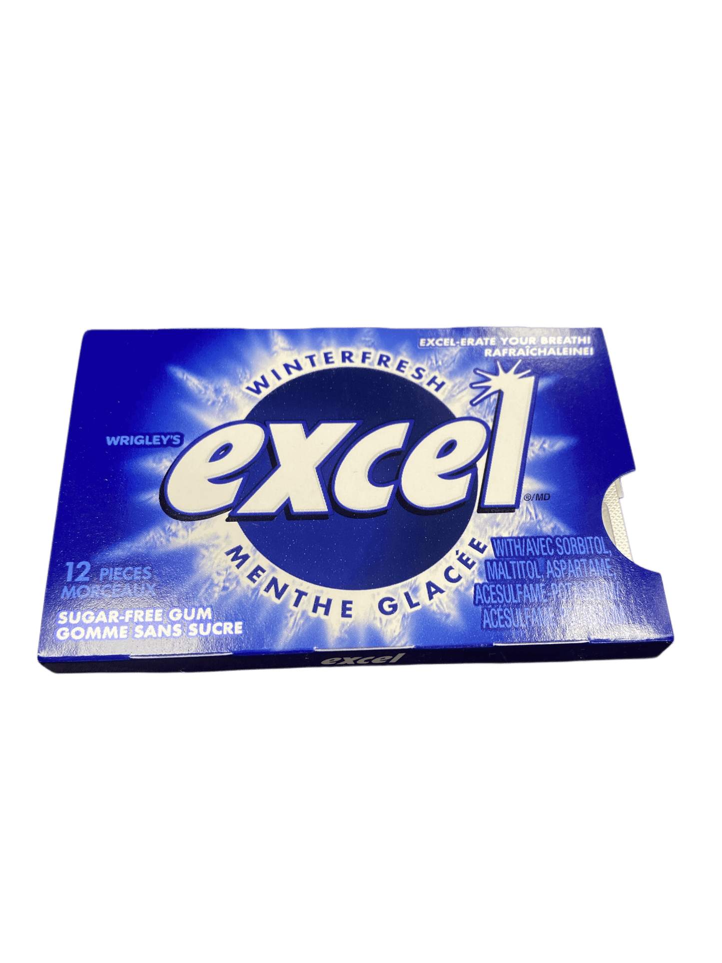 Excel Winter Fresh Gum 12 Pieces - Canadian Edition