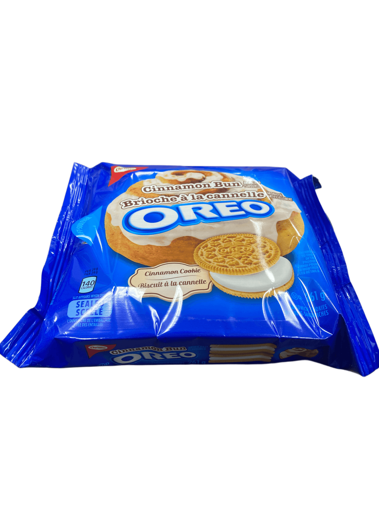 Oreo Cinnamon Bun Cookie 261G - Canadian Edition