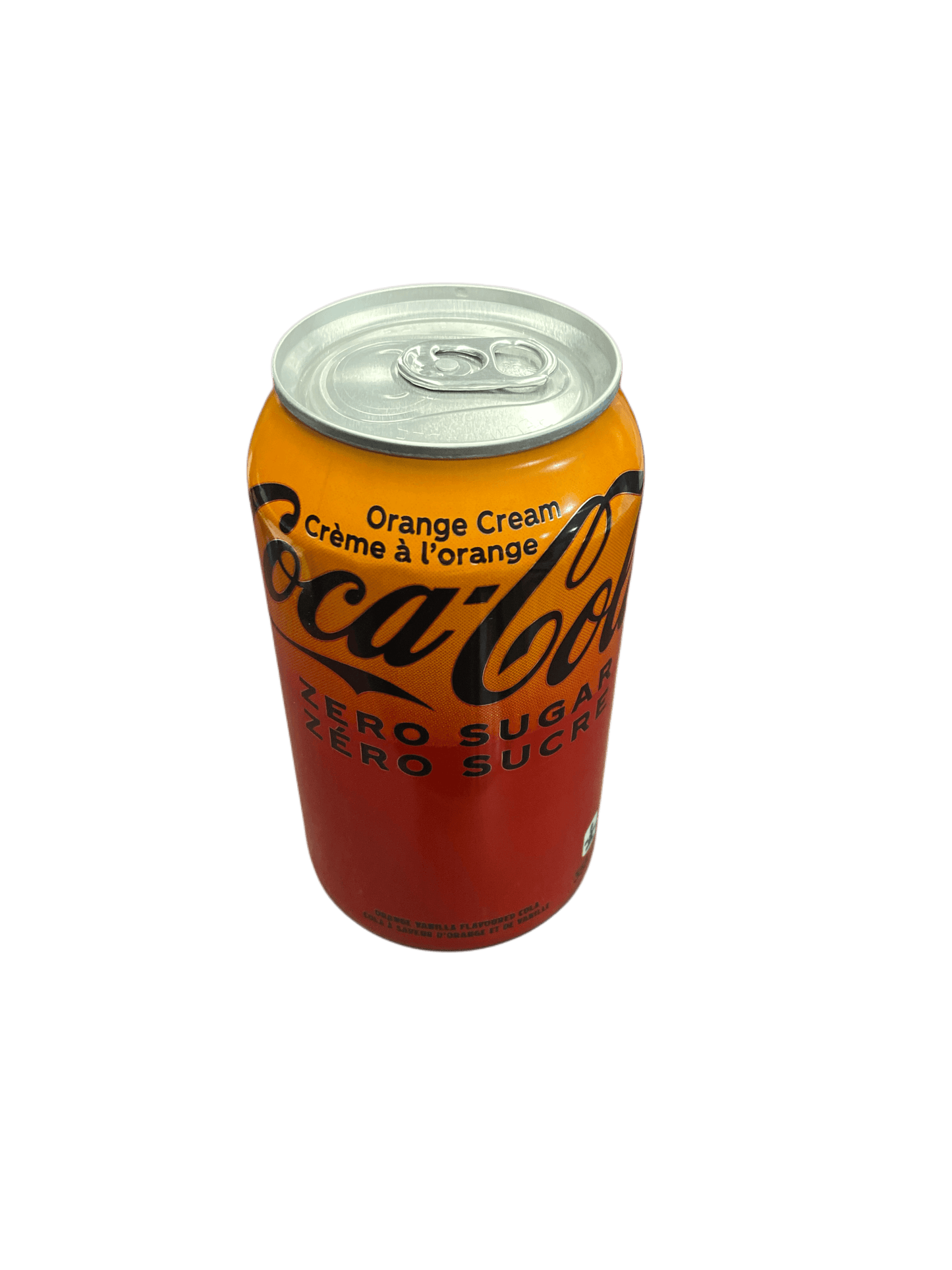 Coca Cola Zero Orange Cream Soda Can 355 ML - Canadian Edition