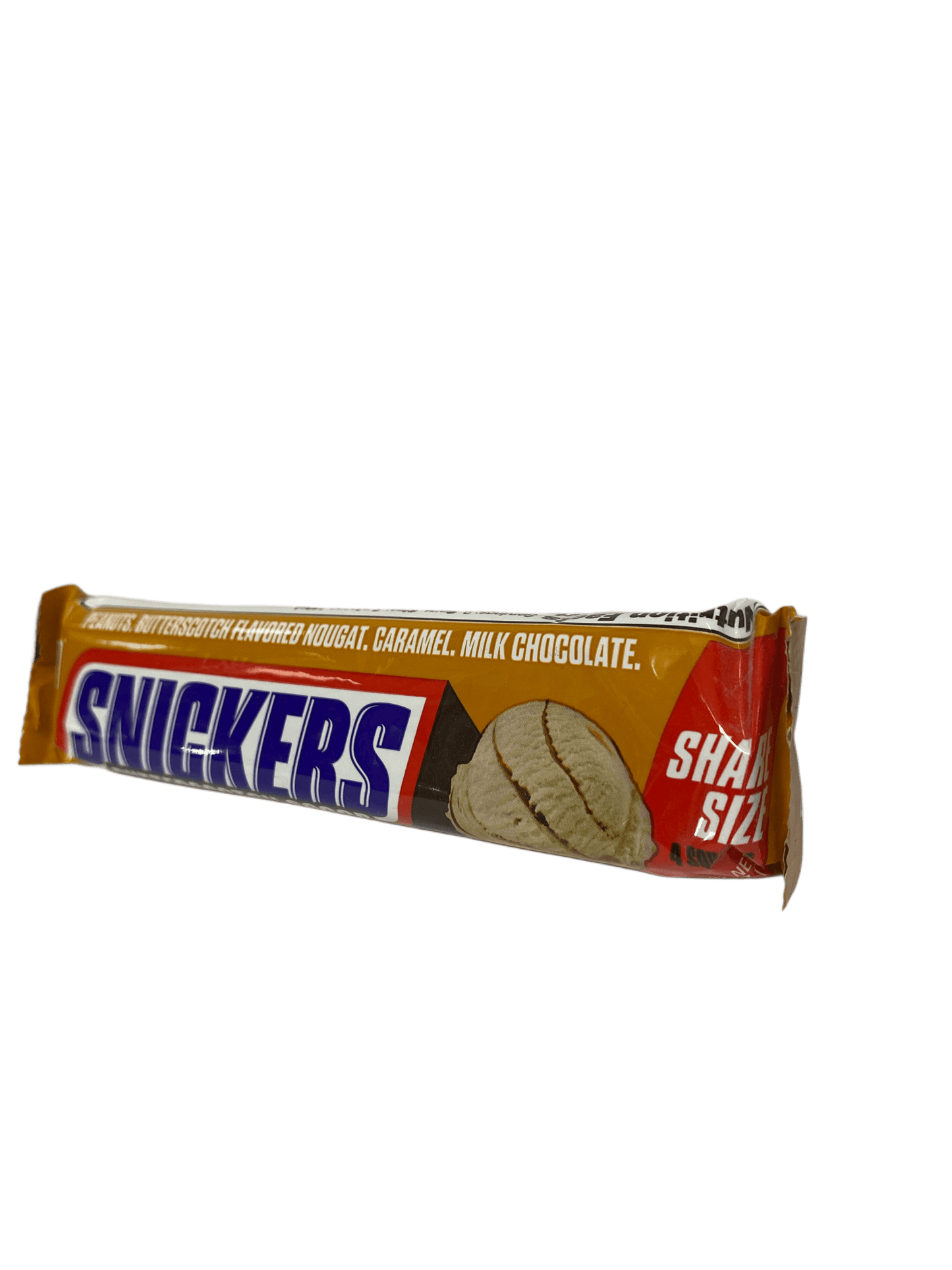 Snickers Butterscotch Scoop Chocolate Bar Share Size 2.82OZ - U.S Edition