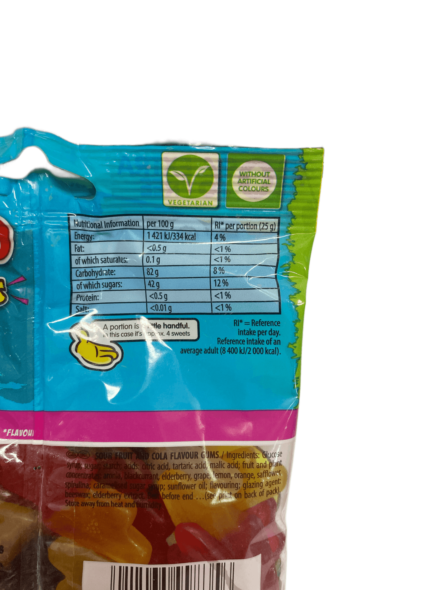 Haribo Sour Sparks 140G - U.K Edition