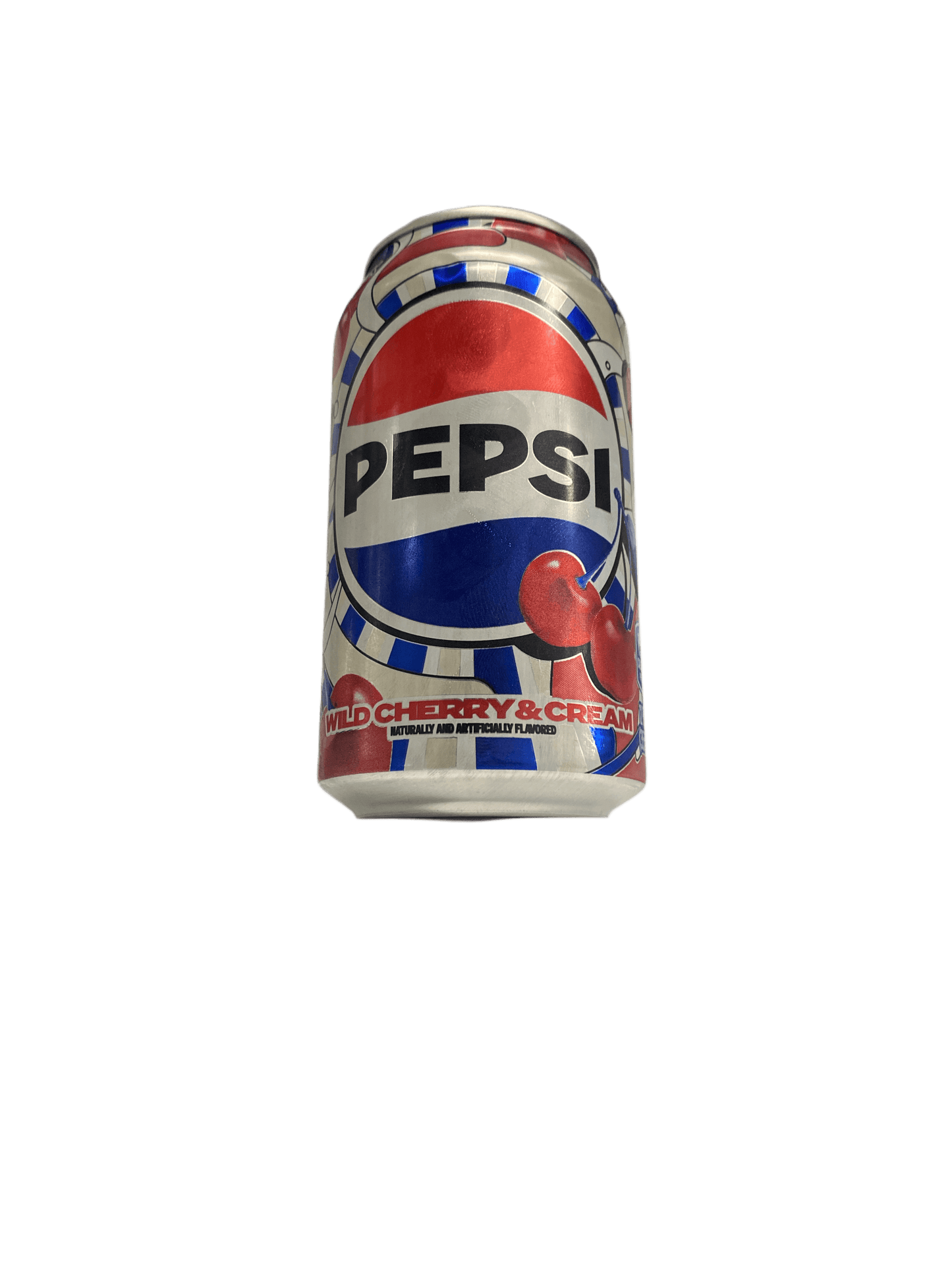 Pepsi Wild Cherry & Cream Soda Can 355ML - New York Edition - U.S Edition