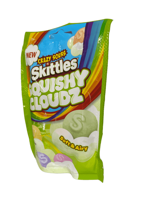 Skittles Crazy Sours Squishy Cloudz Candy Bag 94G - U.K Edition