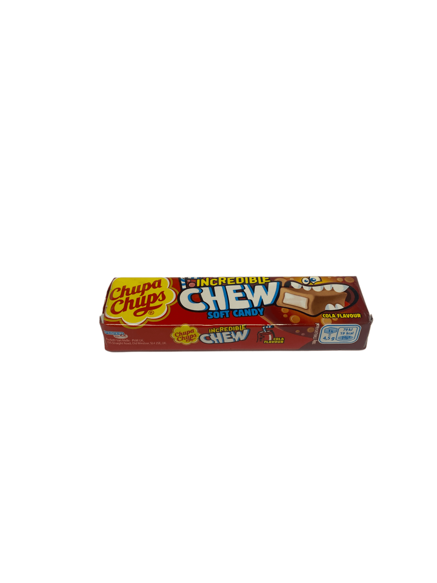 Chupa Chups Incredible Chew Soft Candy Cola Flavor 45G - U.K Edition