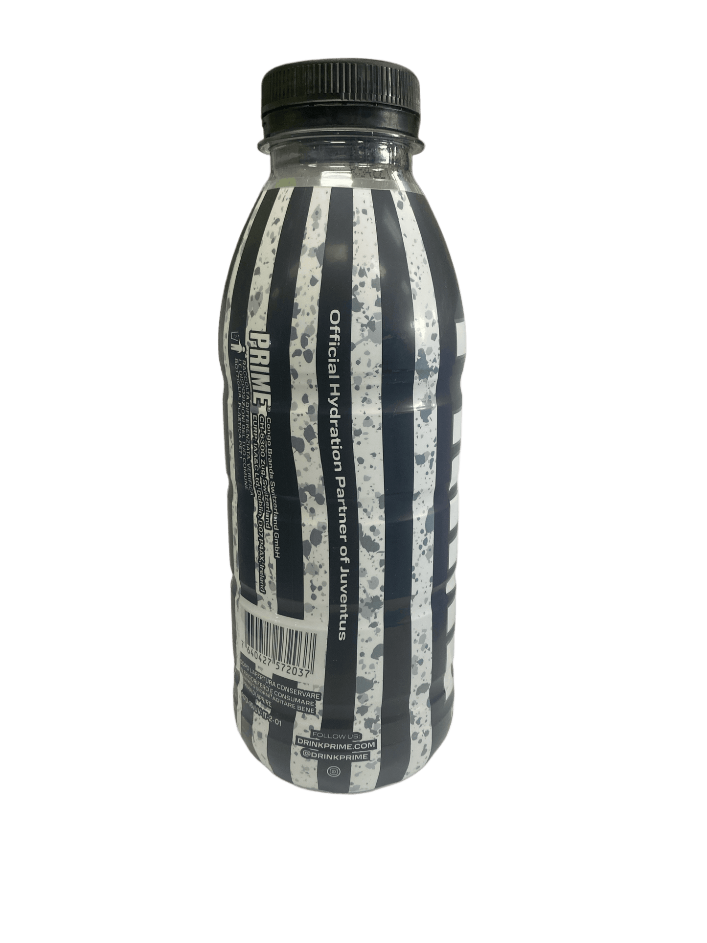 Prime Hydration Juventus Drink 500ML - Super Limited Edition - Italy Edition
