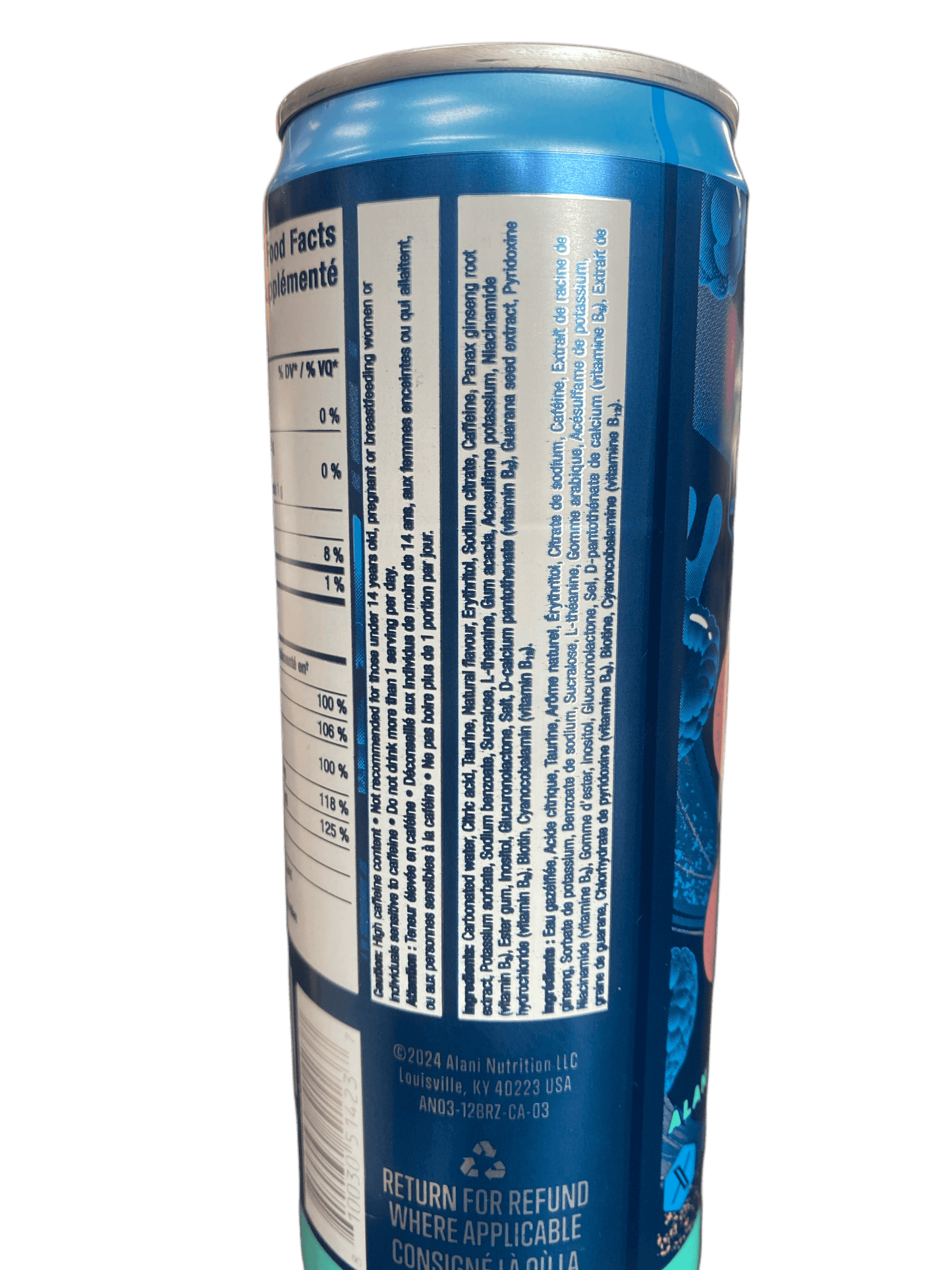 Alani Nu Energy - Breezeberry 355ML - Canadian Edition