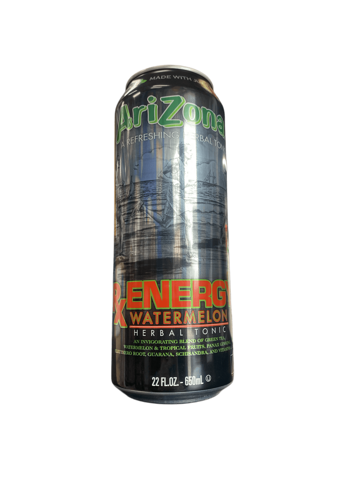 Arizona RX Energy Watermelon Drink 22OZ - U.S Edition