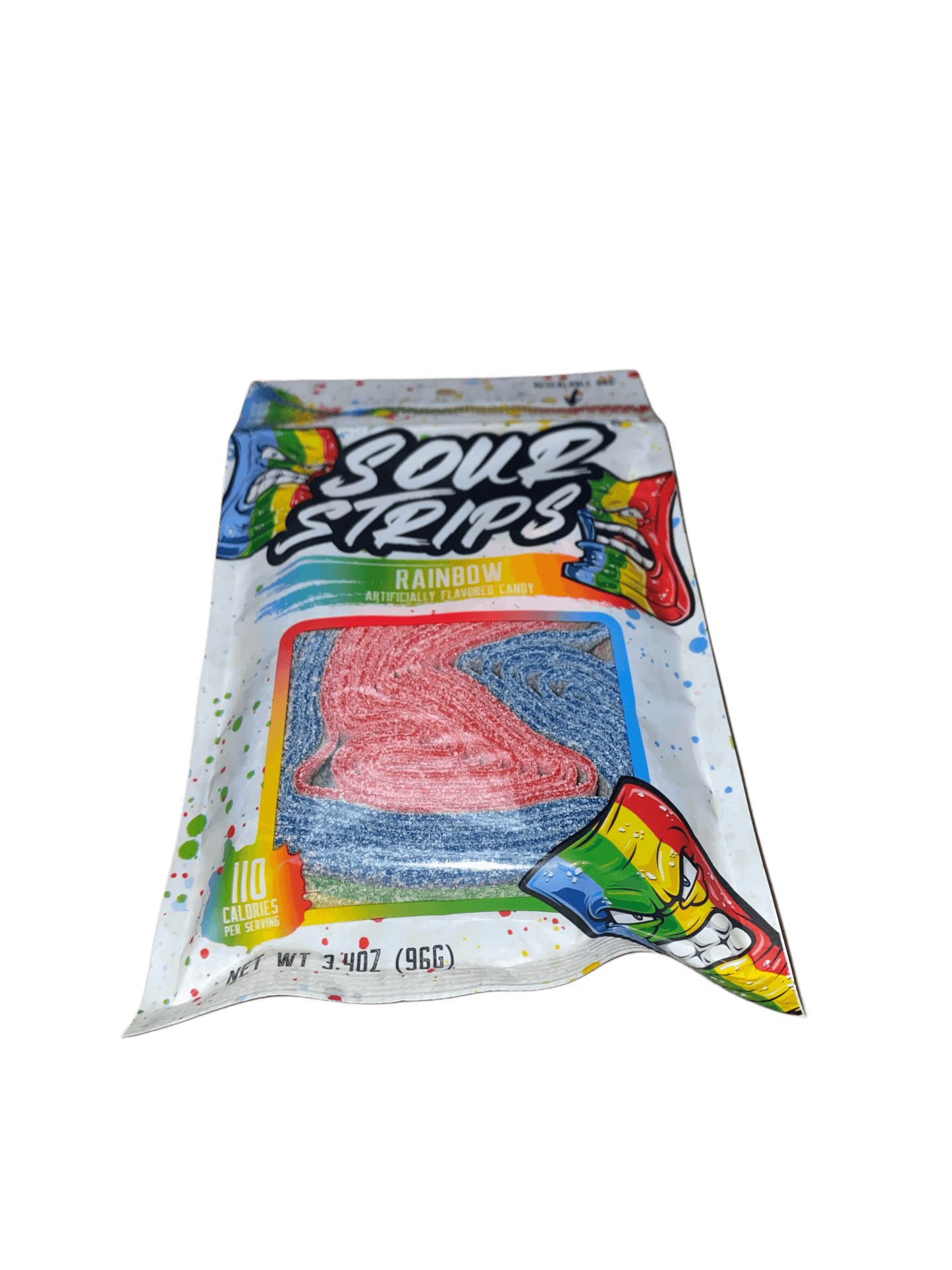 Sour Strips Rainbow 3.40OZ - U.S Edition