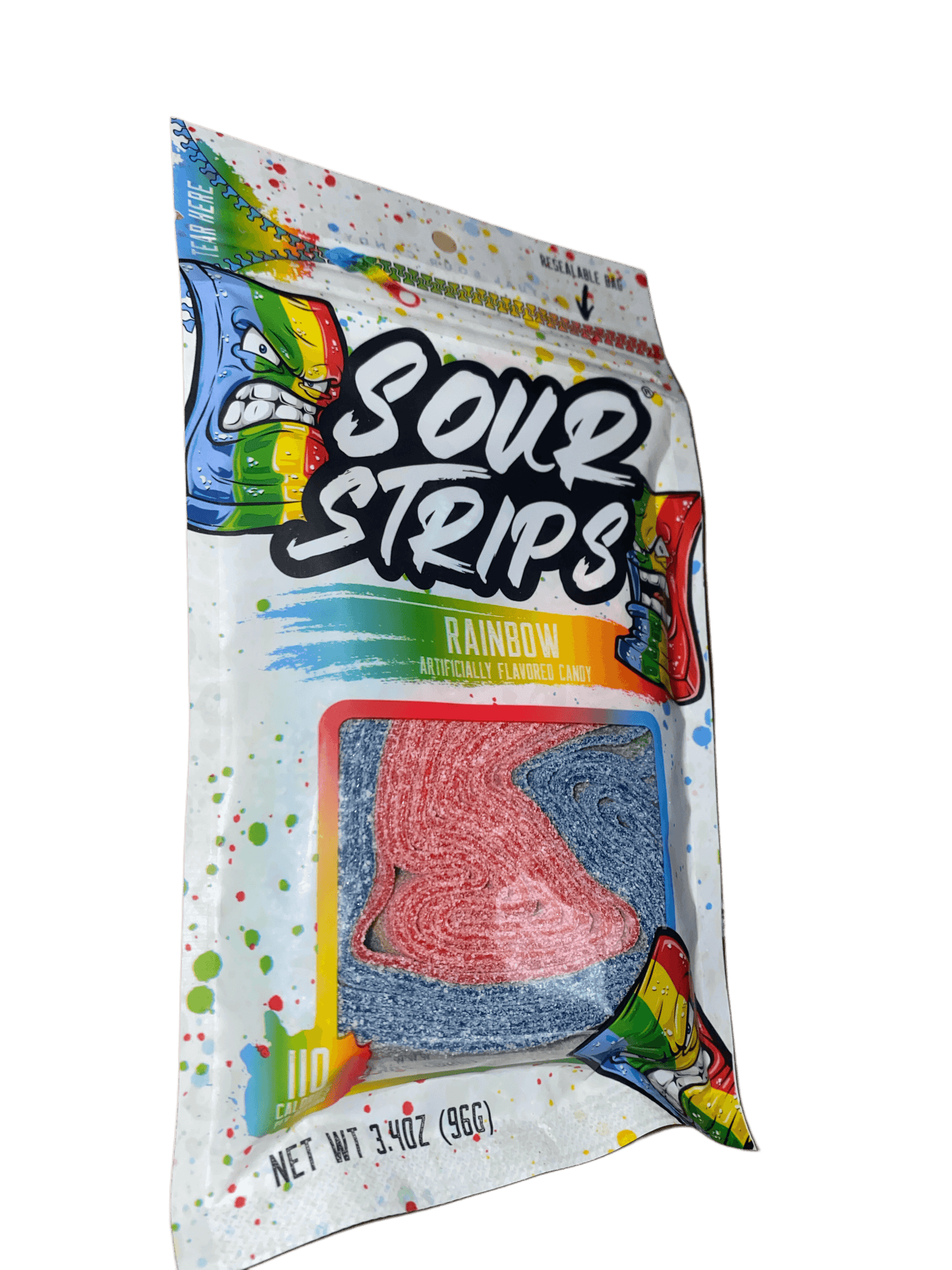 Sour Strips Rainbow 3.40OZ - U.S Edition