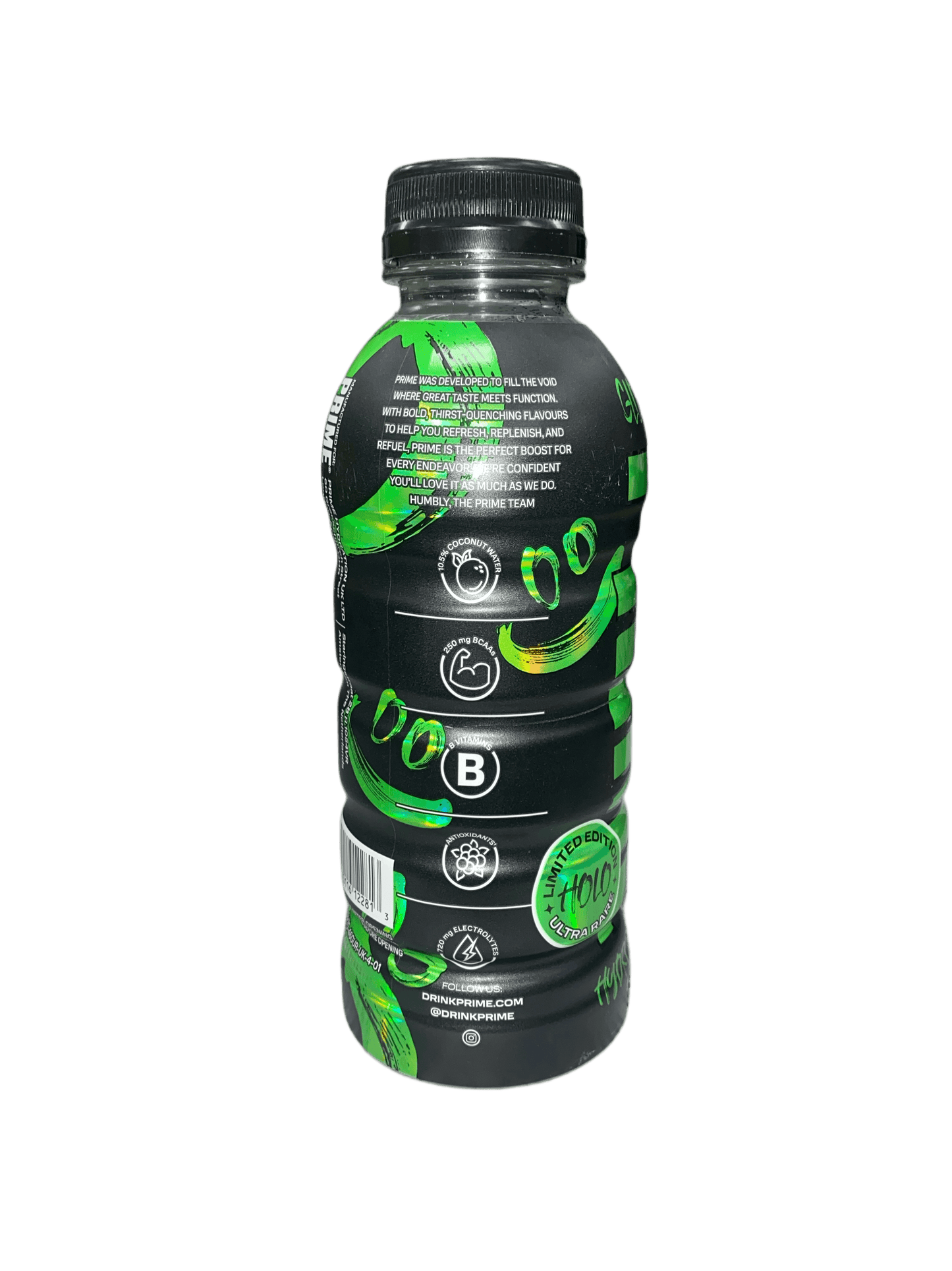 Prime Hydration Glowberry - U.K Ultra Rare HOLO Edition