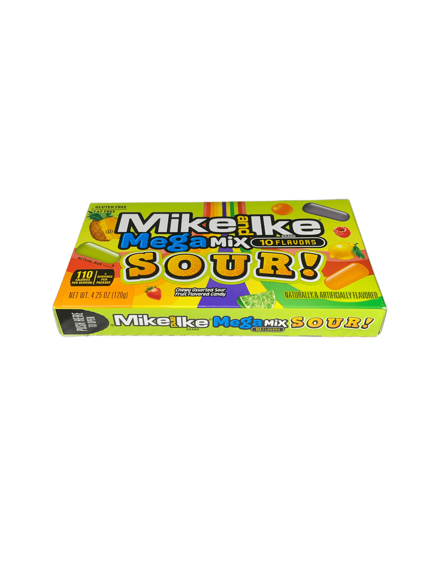Mike and Ike Mega Mix Sour Theatre Box 4.25OZ - Canadian Edition