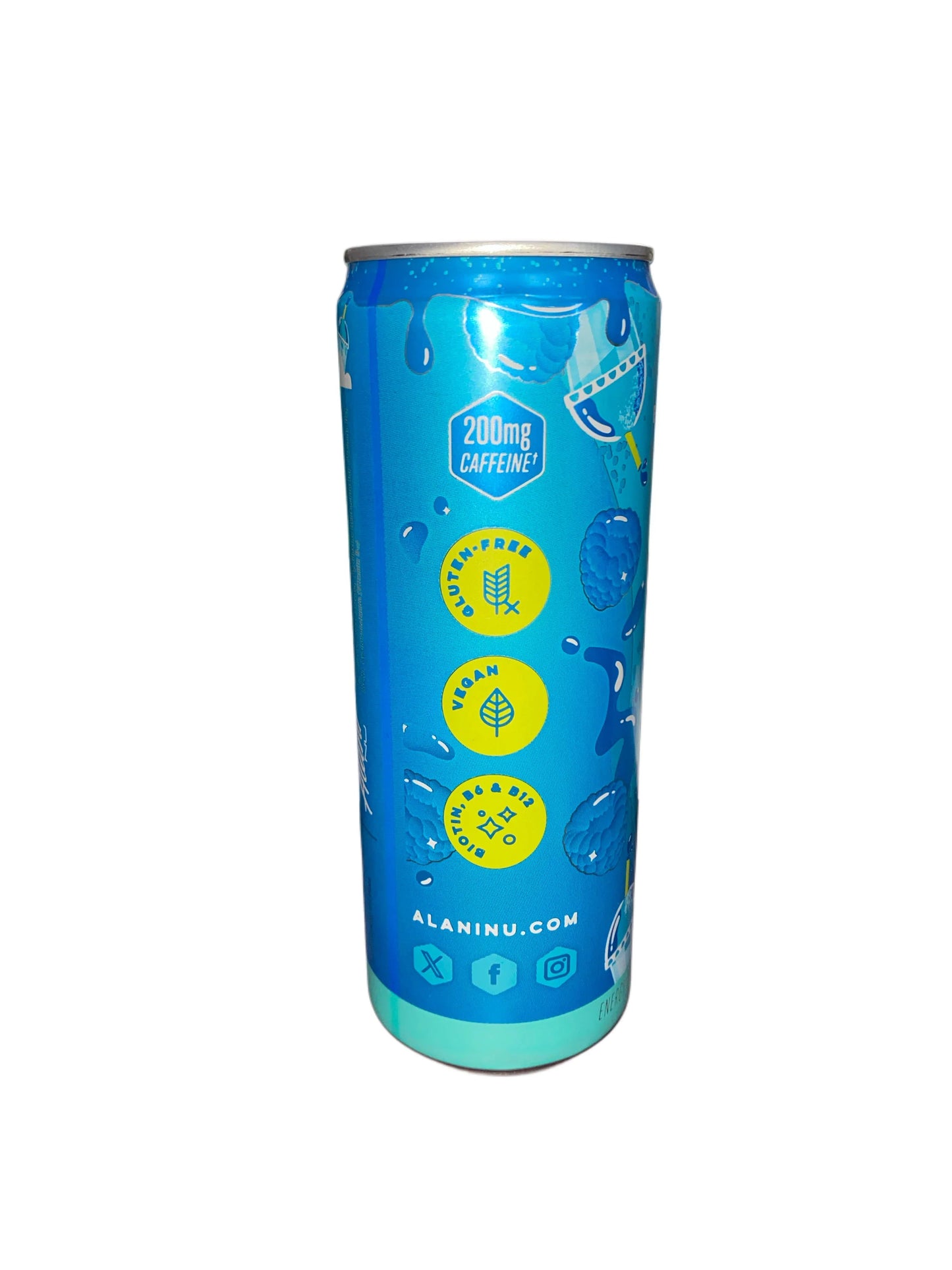 Alani Nu Blue Slush Energy Drink 355ML - U.S Edition