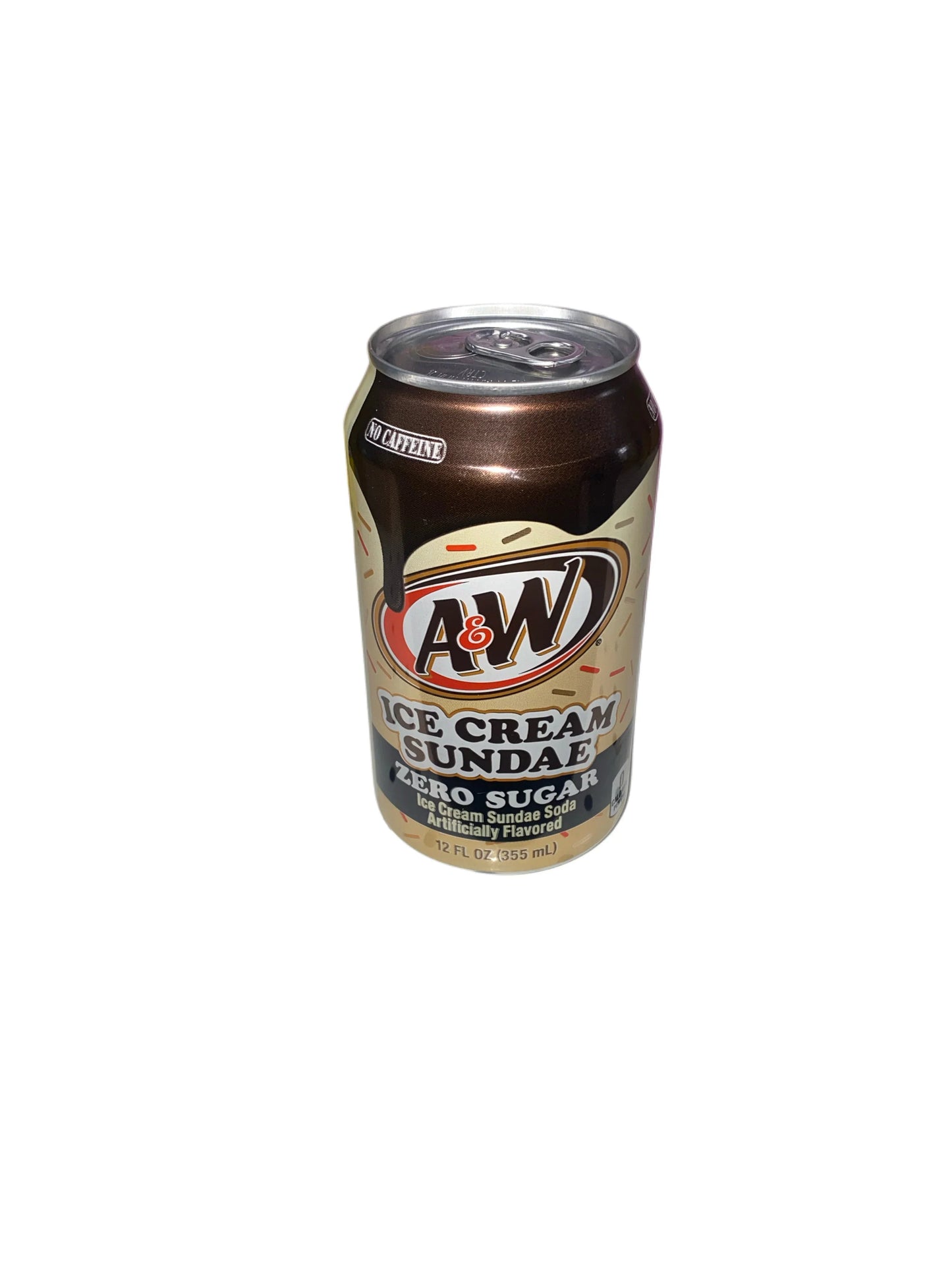 A&W Ice Cream Sunday Zero Sugar 355 ML - U.S Edition