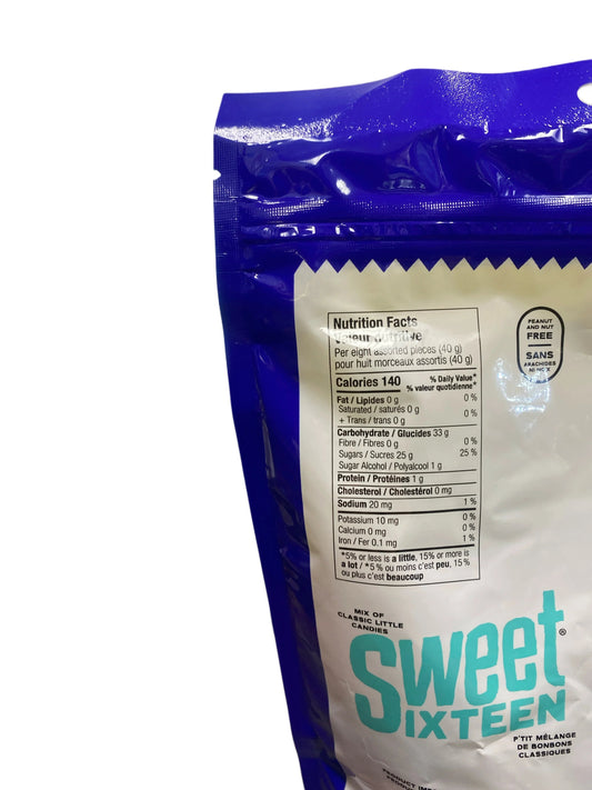 Sweet Sixteen Sweet and Sour 400G - Canadian Edition