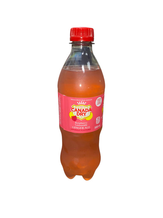 Canada Dry Raspberry Lemonade Bottle 500ML