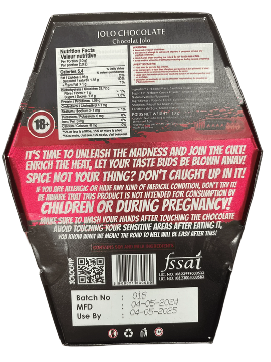 JOLOCHIP Hottest Chocolate Challenge 10G - Indian Edition