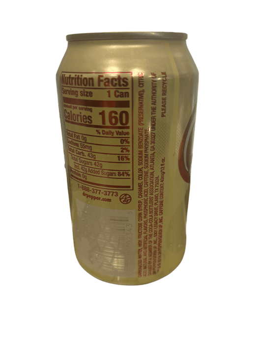 Dr. Pepper Vanilla Float 355ML - U.S Edition