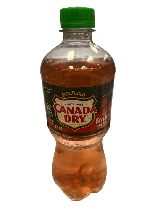 Canada Dry Fruit Splash Cherry Ginger Ale 591ML