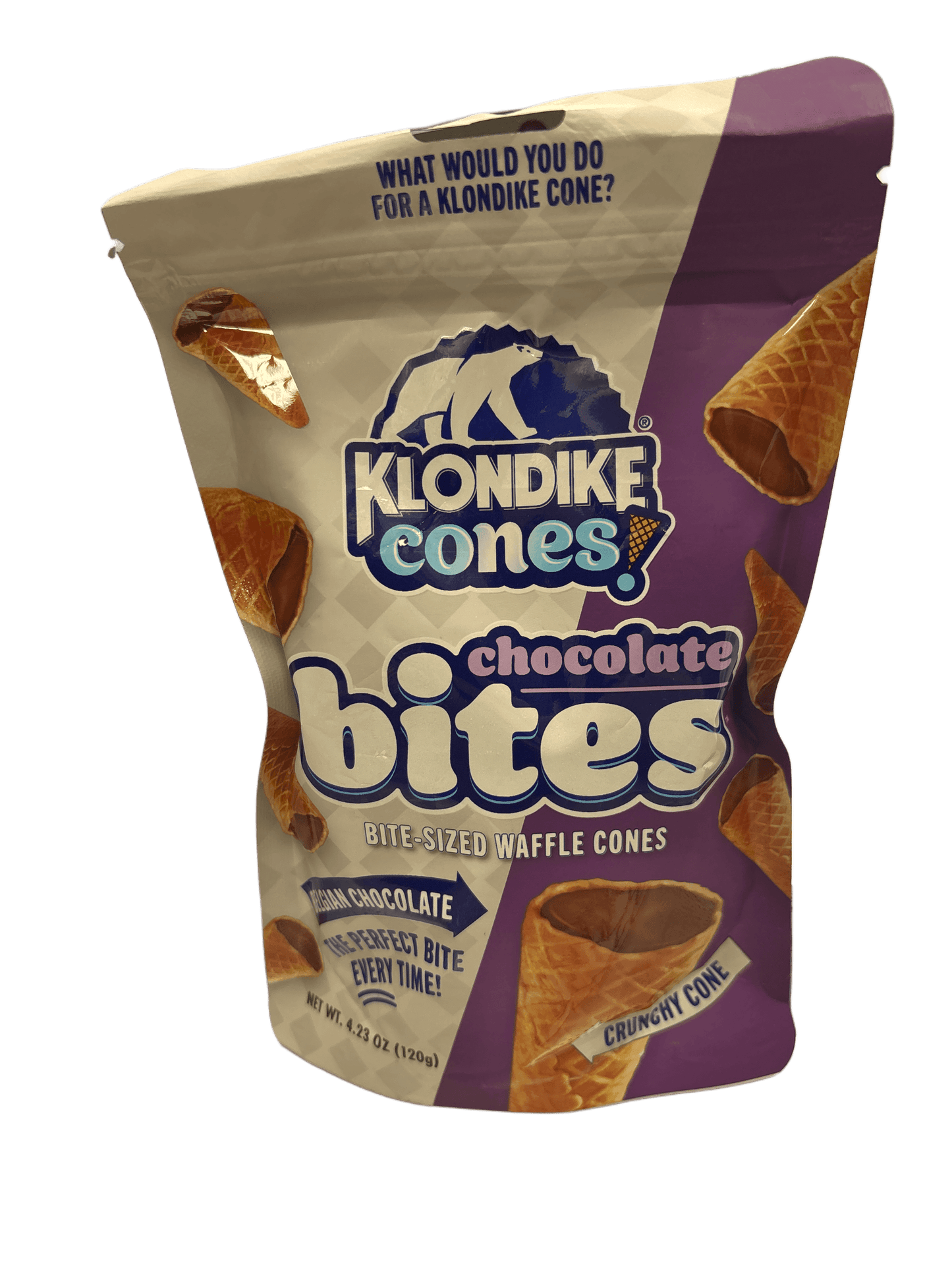 Klondike Cones Chocolate Bites Waffle 120G