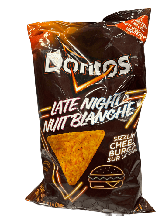 Doritos Late Night Sizzlin Cheese Burger 210G - Canadian Edition
