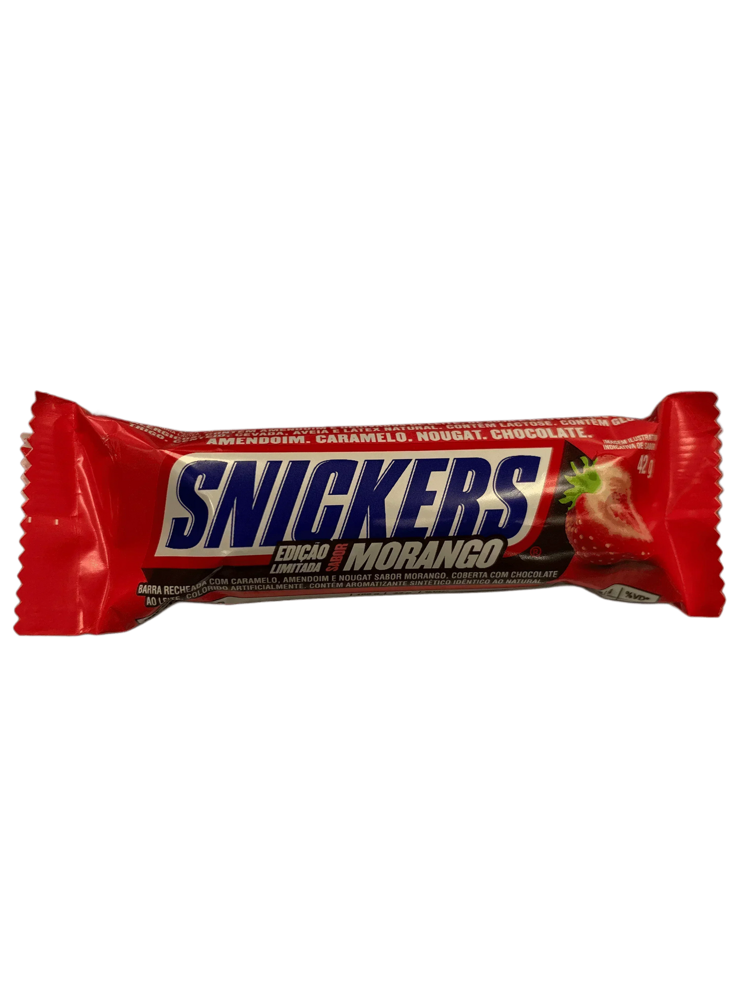 Snickers Morango Strawberry 42g Brazilian Edition