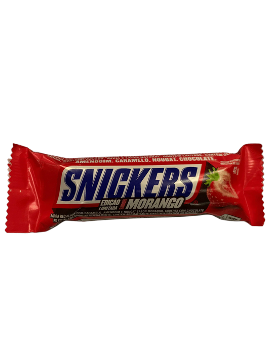 Snickers Morango Strawberry 42g Brazilian Edition
