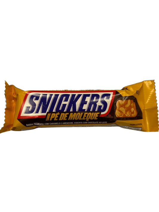 Snickers Pe De Moleque Peanut Brittle Brazilian Edition 42g