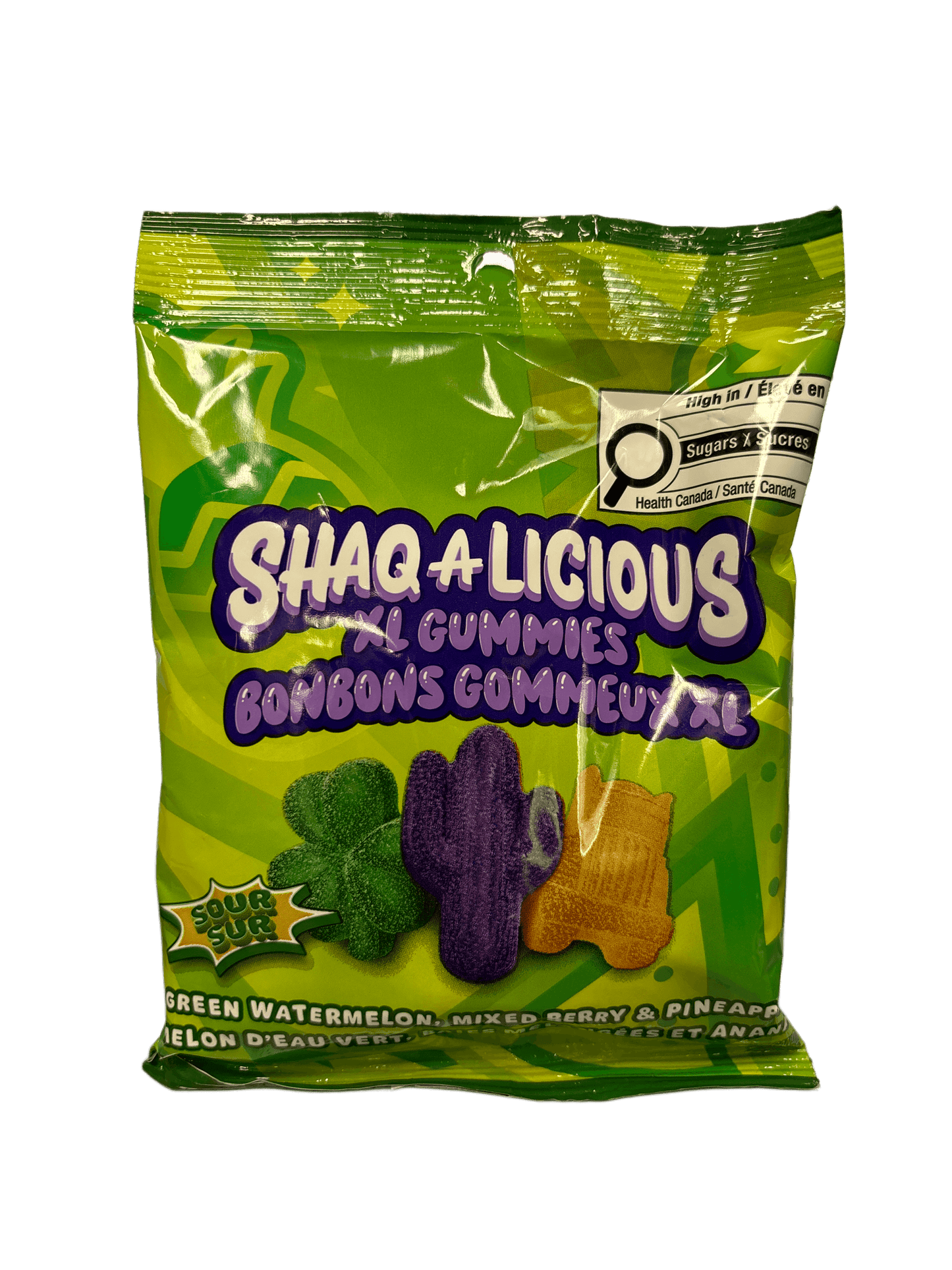 Shaq A Licious XL Sour Gummies 175G - Shaq Edition