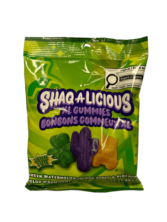 Shaq A Licious XL Sour Gummies 175G - Shaq Edition