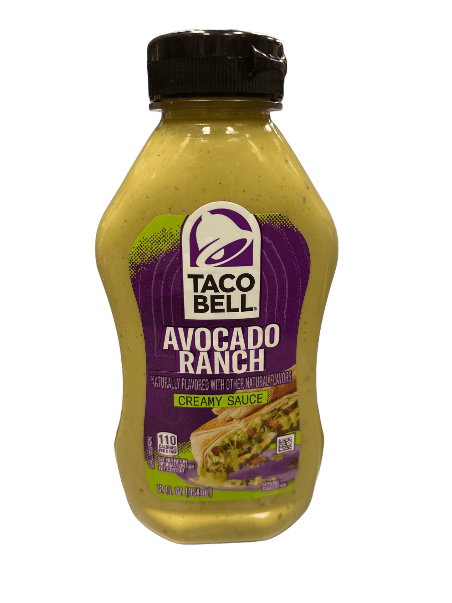 Taco Bell Avocado Ranch Creamy Sauce 12OZ
