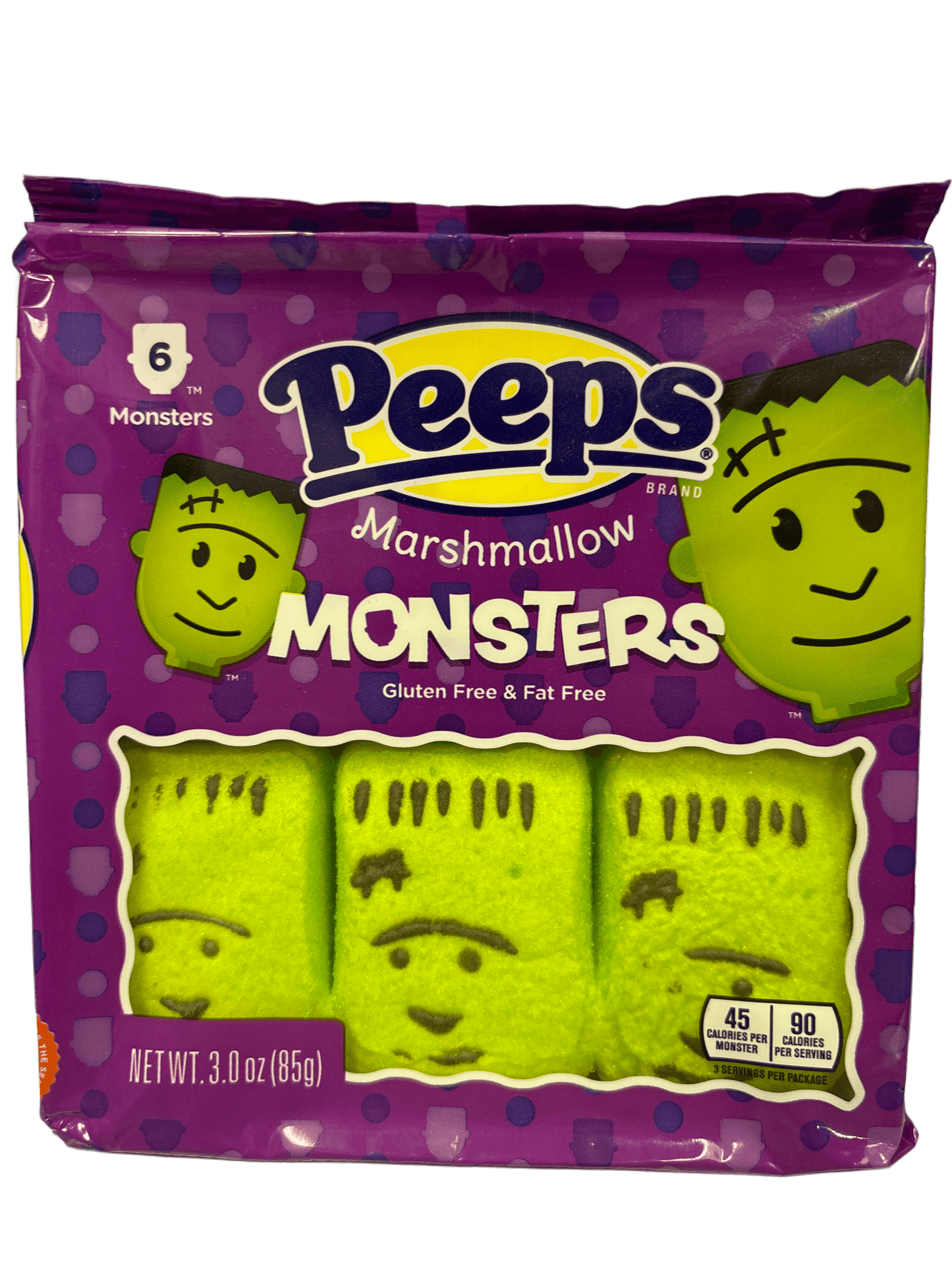 Peeps Marshmallow Halloween Monsters 3OZ - U.S Edition