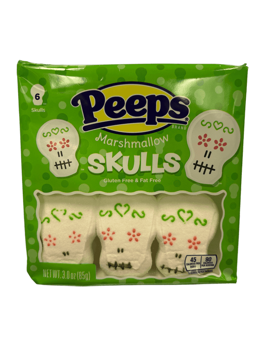 Peeps Marshmallow Halloween Skulls 3OZ