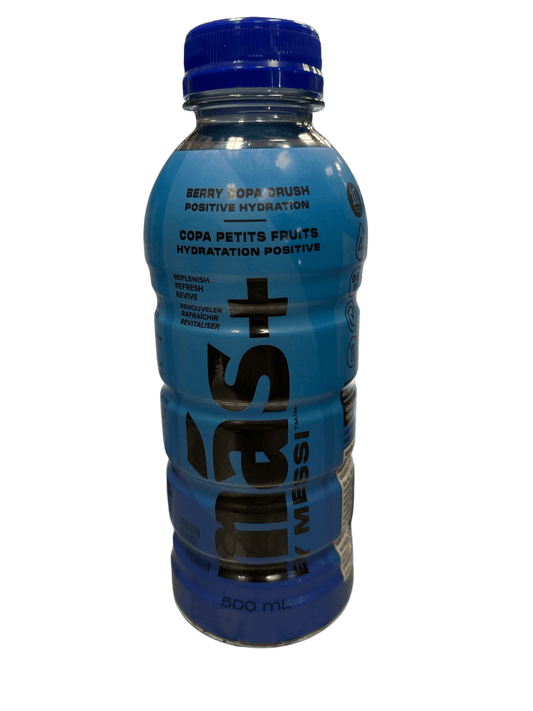 MAS By Messi Berry Copa Crush Drink 500ML *Bottle May Be Dented* - Canadian Edition