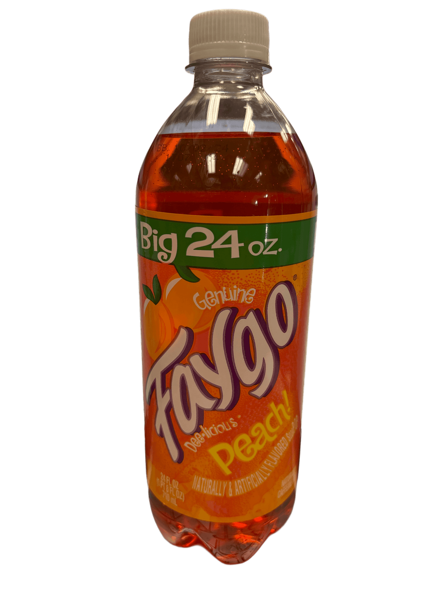 Faygo Peach Flavoured Bottle 24OZ - U.S Edition