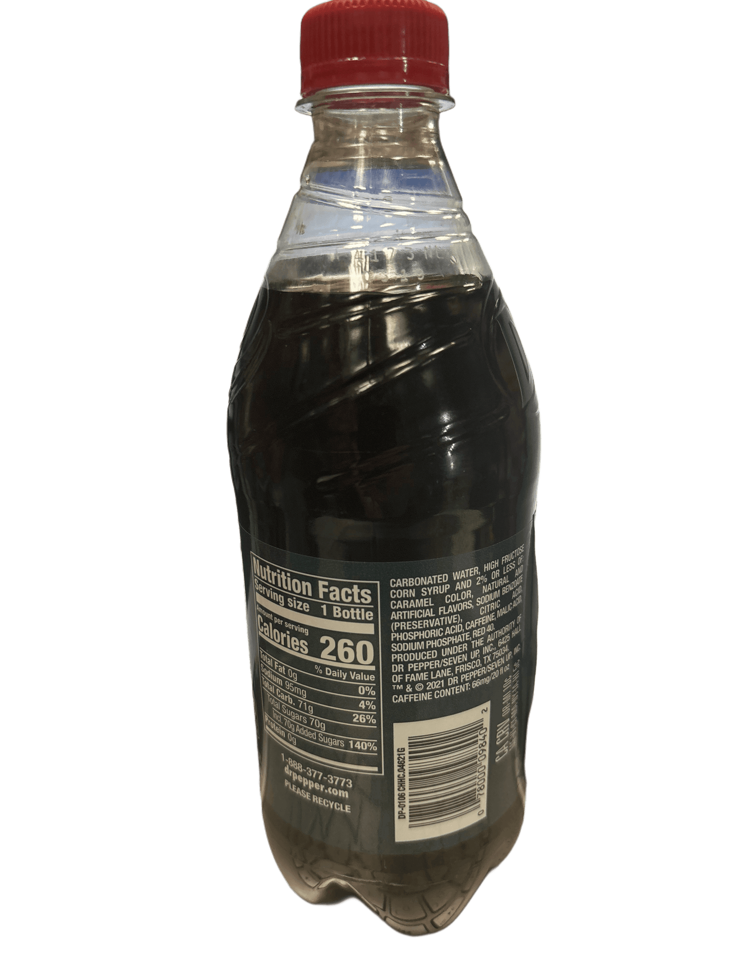 Dr. Pepper Cherry Bottle 591ML