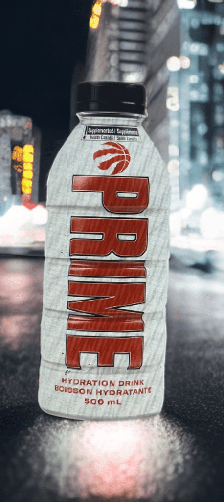 Prime Hydration NBA Toronto Raptors 2024 Drink - Canadian Edition