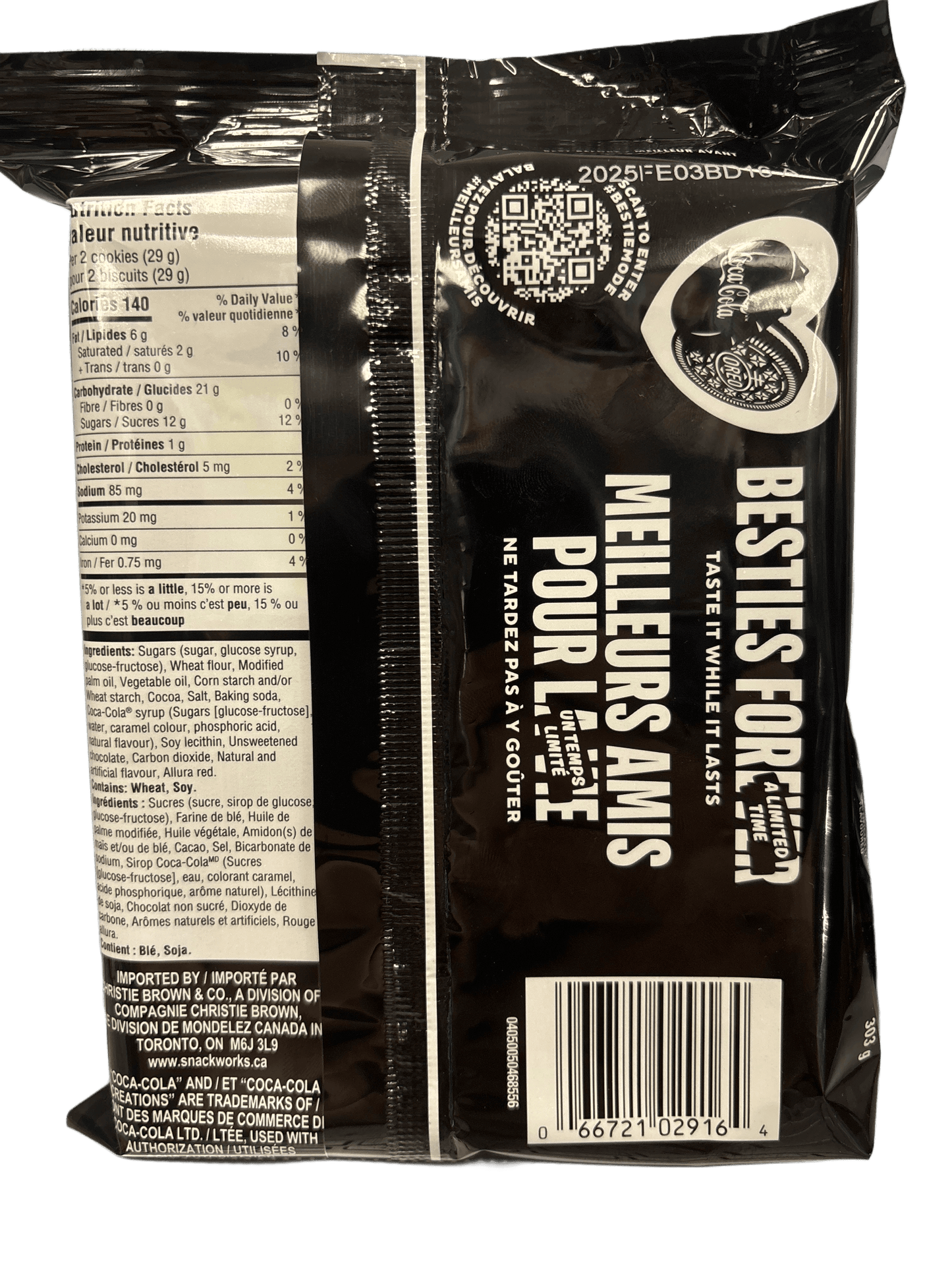 Oreo Coca Cola With Popping Candy 303G