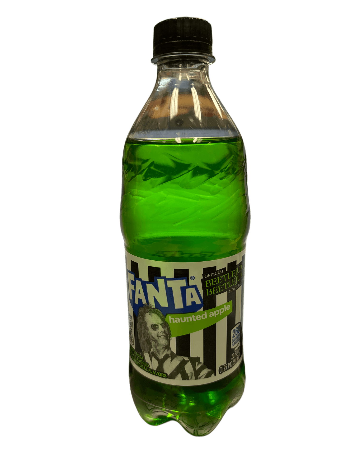 Fanta Beetlejuice Haunted Apple 591ML EXP 09/12/24