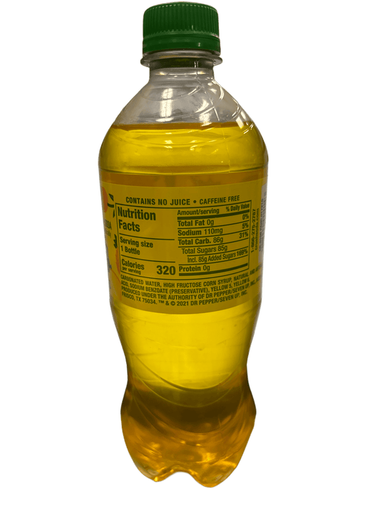Crush Pineapple Soda Bottle 20OZ