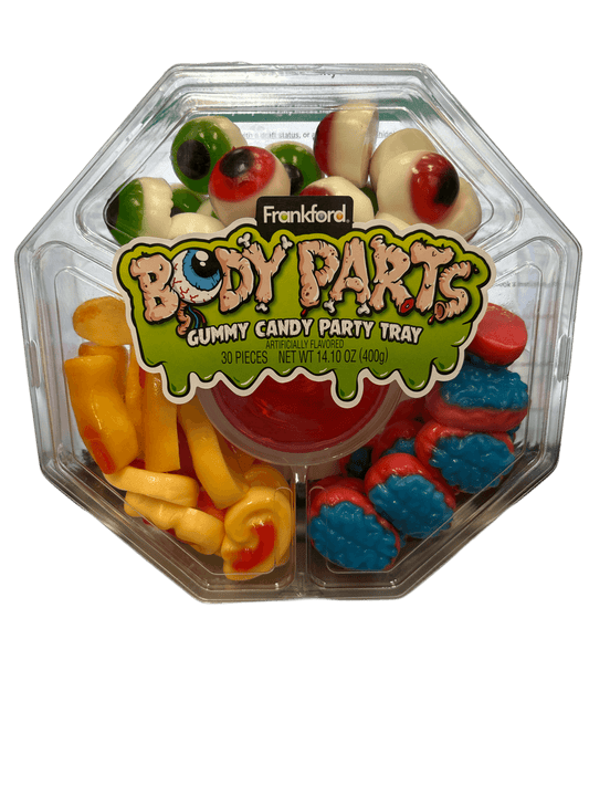 Frankford Gummy Candy Body Parts Fifty Pieces Halloween 14.1oz