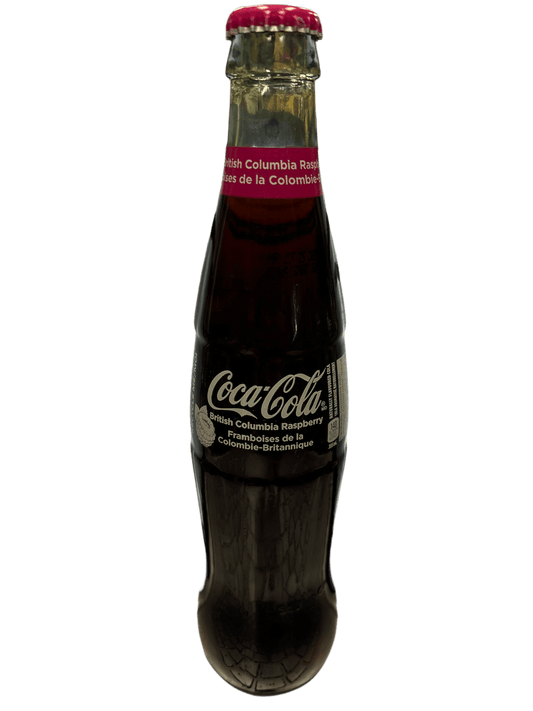 Coca Cola British Columbia Raspberry Glass Bottle 355ML