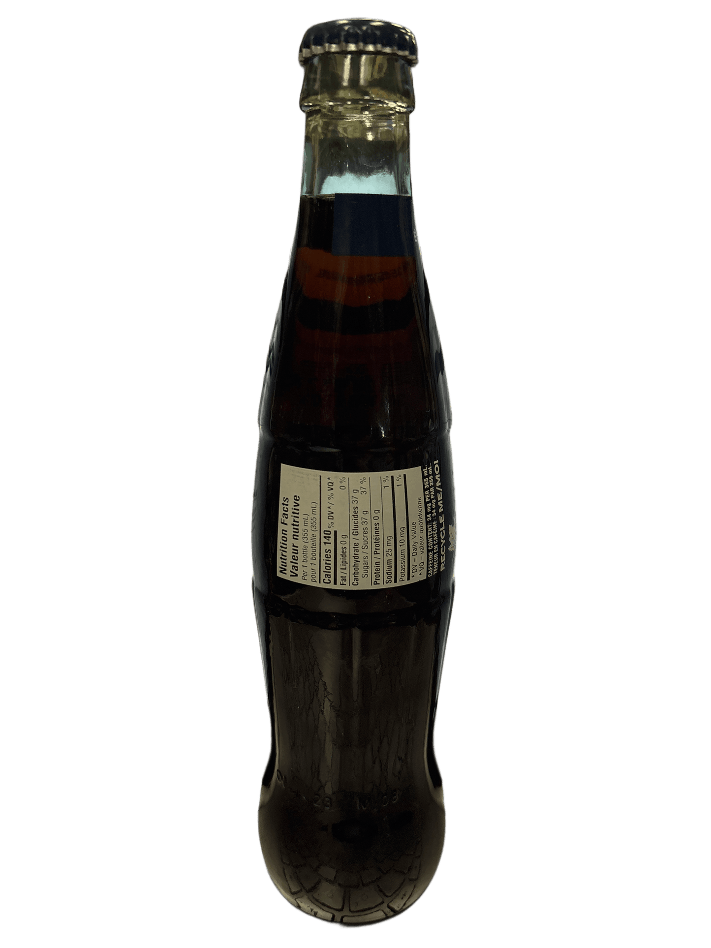 Coca Cola Quebec Maple Glass Bottle 355ML