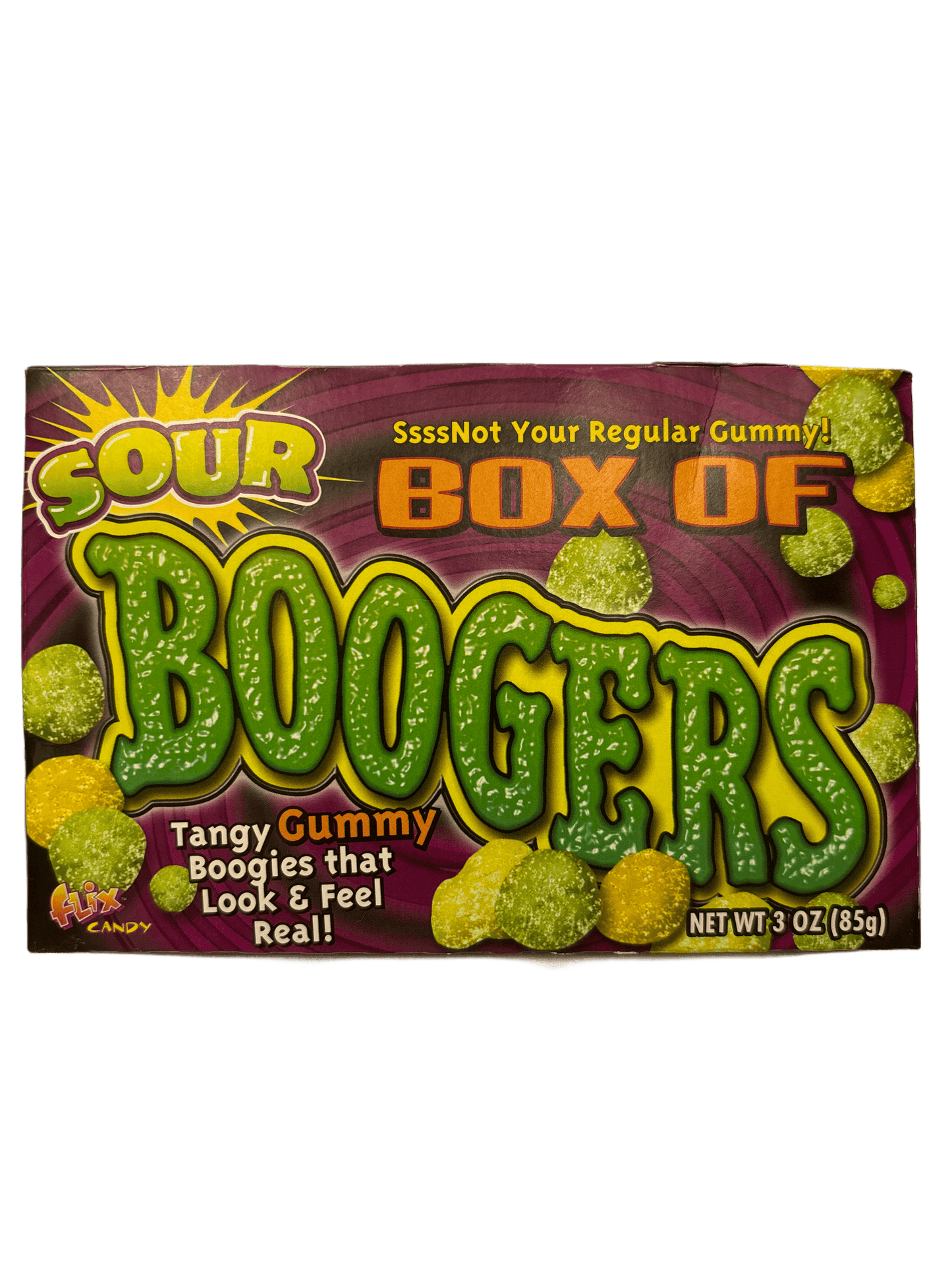 Sour Boogers Gummy Theatre Box 3OZ