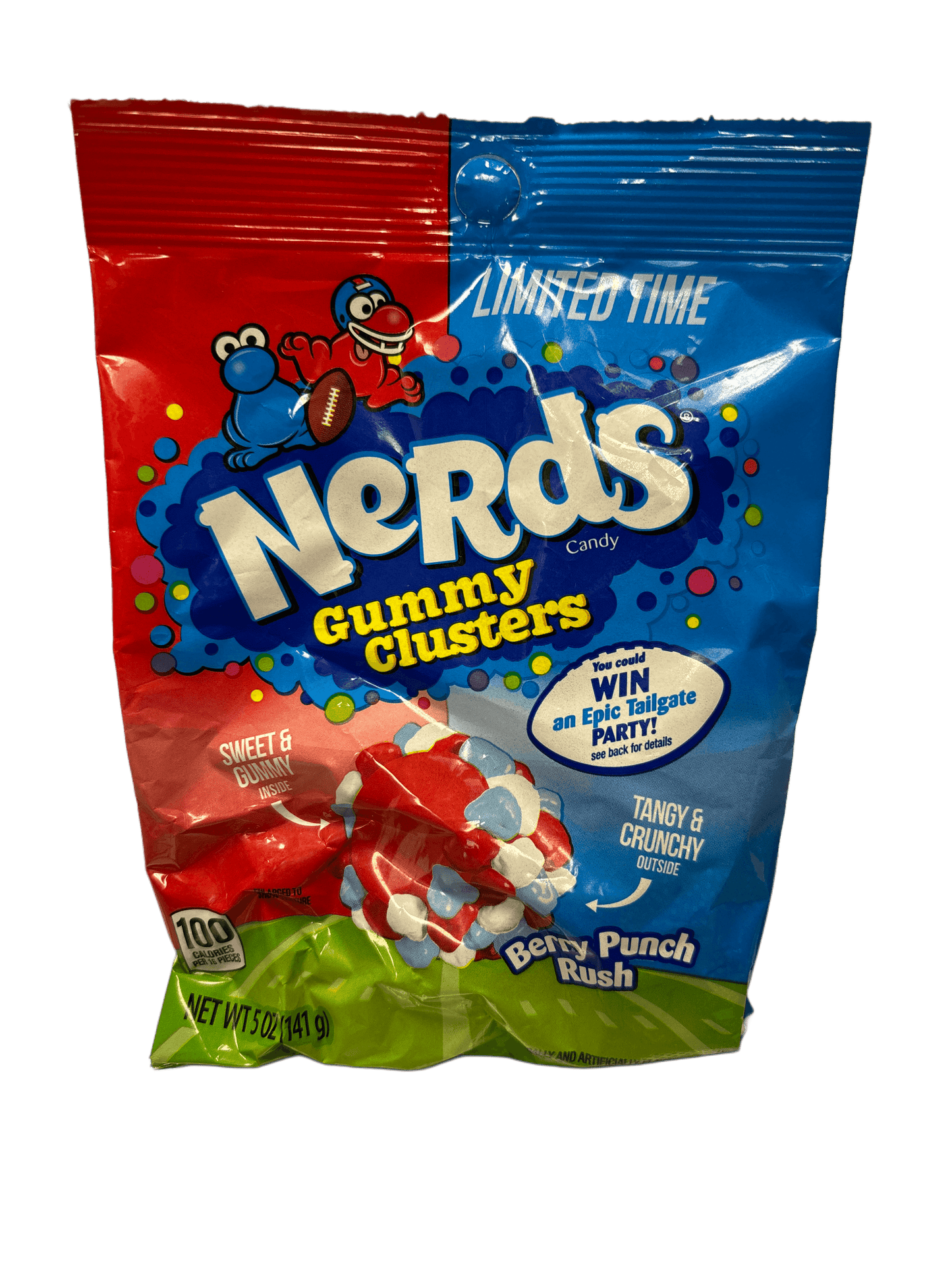 Nerds Gummy Clusters Berry Punch Rush 5OZ - U.S Edition