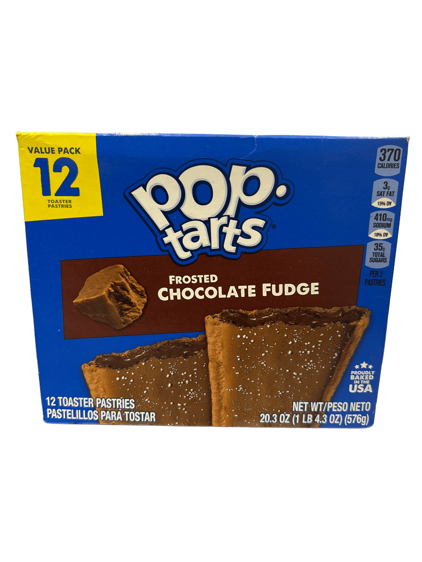 Pop Tarts Frosted Chocolate Fudge 12 Pack