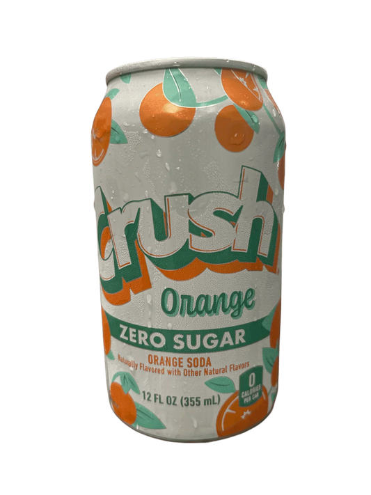 Crush Zero Sugar Orange Soda 12OZ - U.S Edition