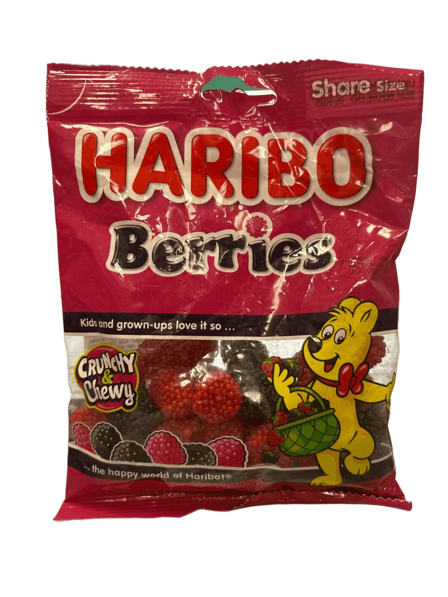 Haribo Berries Crunchy & Chewy 142G