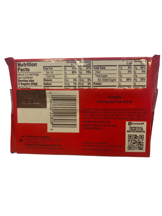 Kit Kat Vanilla Chocolate King Size 3OZ - U.S Edition